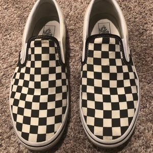 Vans check board men’s size 9